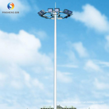 Dip Hot Dip Galvanizado High Lighting Pole Mast telescópico Polo de luz de la calle 15m 20m 25m 30m 35m 40m
